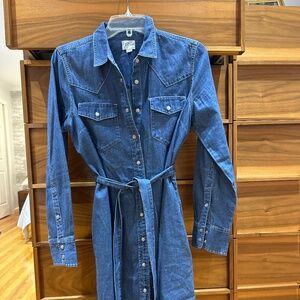 Denim dress